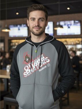 Reebok Ottawa Senators Full-Zip Hoodie